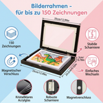 Rahmen für bis zu 150 Kunstwerke – Bilderhalter