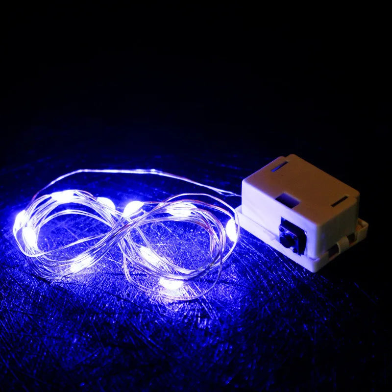 Batteriebetriebene LED-Lichterkette für stimmungsvolle Dekoration