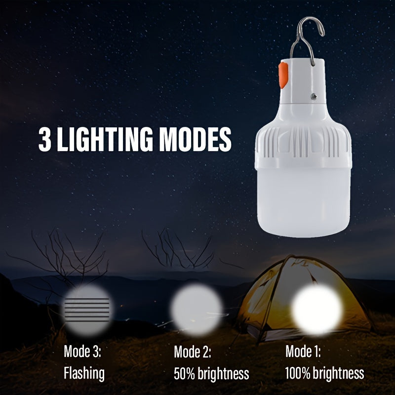 Wiederaufladbare USB-Lampe mit Lithiumbatterie und ABS-Gehäuse – PowerGlow LED-Leuchte