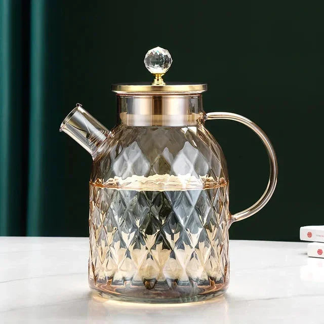 Eleganter Glas-Wasserkocher mit 1,8L Kapazität – AquaLux