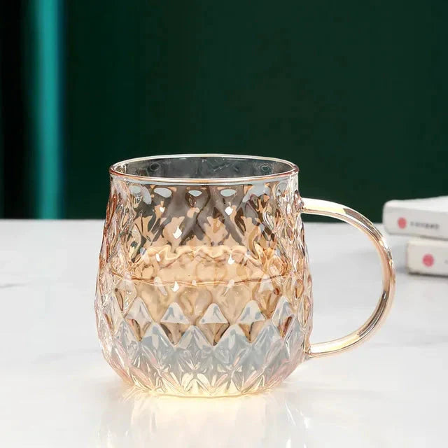 Kreative Glaskanne aus diamantartigem Glas – Wasserkocher