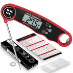 Schnelles digitales Grillthermometer mit beleuchtetem Display