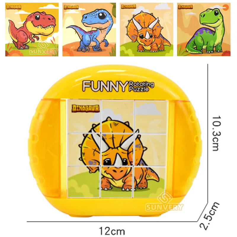 Drehpuzzle mit Tieren für Kinder – Unendlicher Puzzlespaß