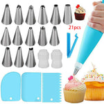 Kuchen-Drehteller Set mit Spatel für Dekoration – Backzubehör