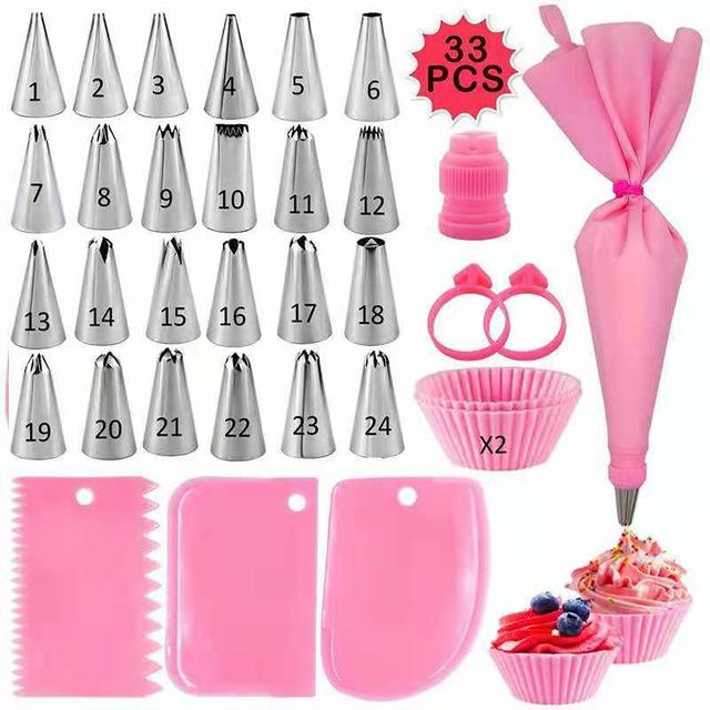 Kuchen-Drehteller Set mit Spatel für Dekoration – Backzubehör