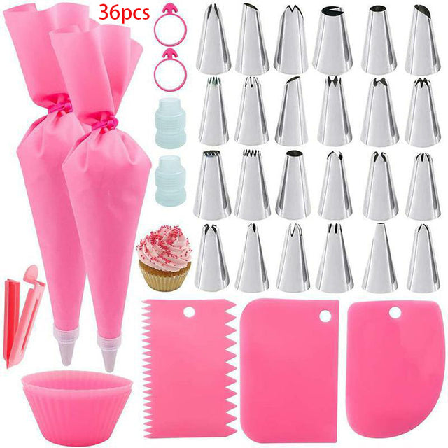 Kuchen-Drehteller Set mit Spatel für Dekoration – Backzubehör