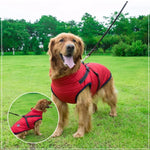 Wasserdichte Winterjacke für Hunde mit reflektierendem Geschirr
