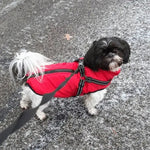 Wasserdichte Winterjacke für Hunde mit reflektierendem Geschirr