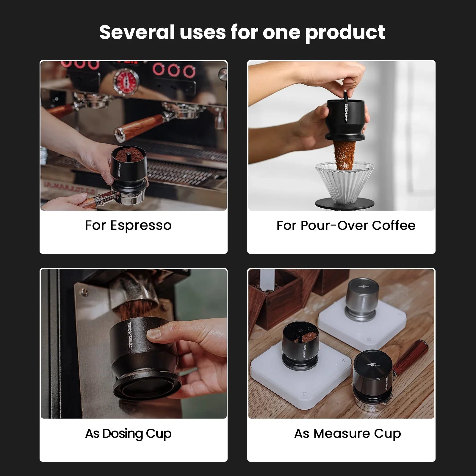 Präziser Kaffeeverteiler für perfekten Espresso | BrewMaster