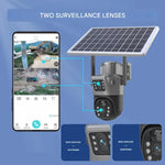Wireless 4K Solar Powered Security Camera – SecureVision 4K