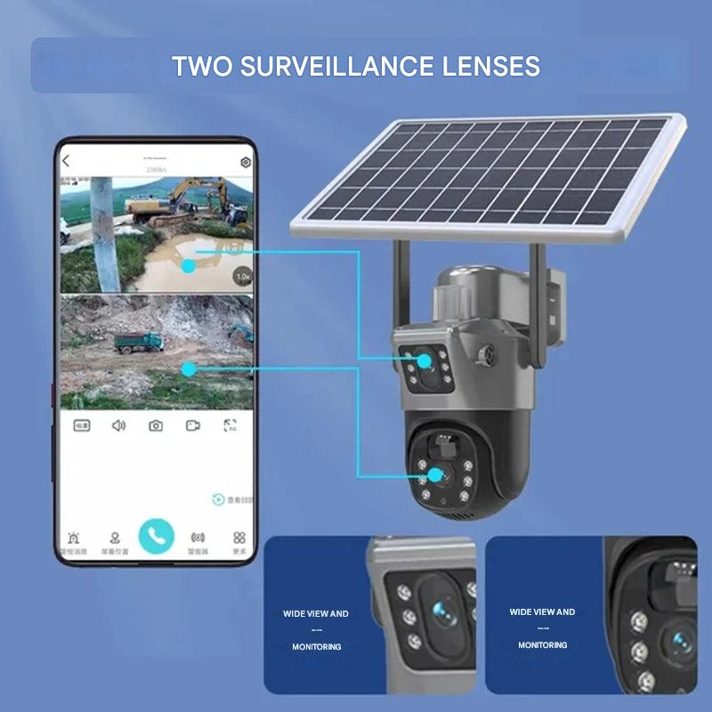 Wireless 4K Solar Powered Security Camera – SecureVision 4K