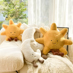 Tatami-Kissen mit Sonnen- und Monddesign – Weiches CloudMoon Kissen