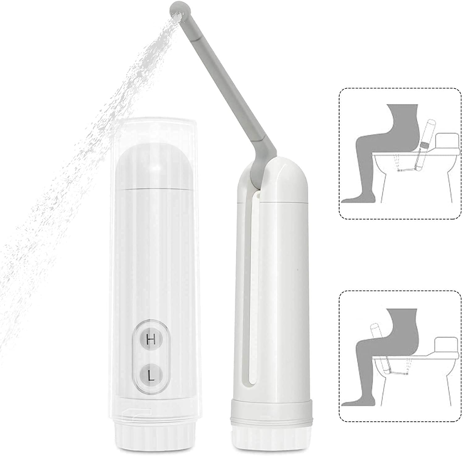 Kompaktes elektrisches Reise-Bidet