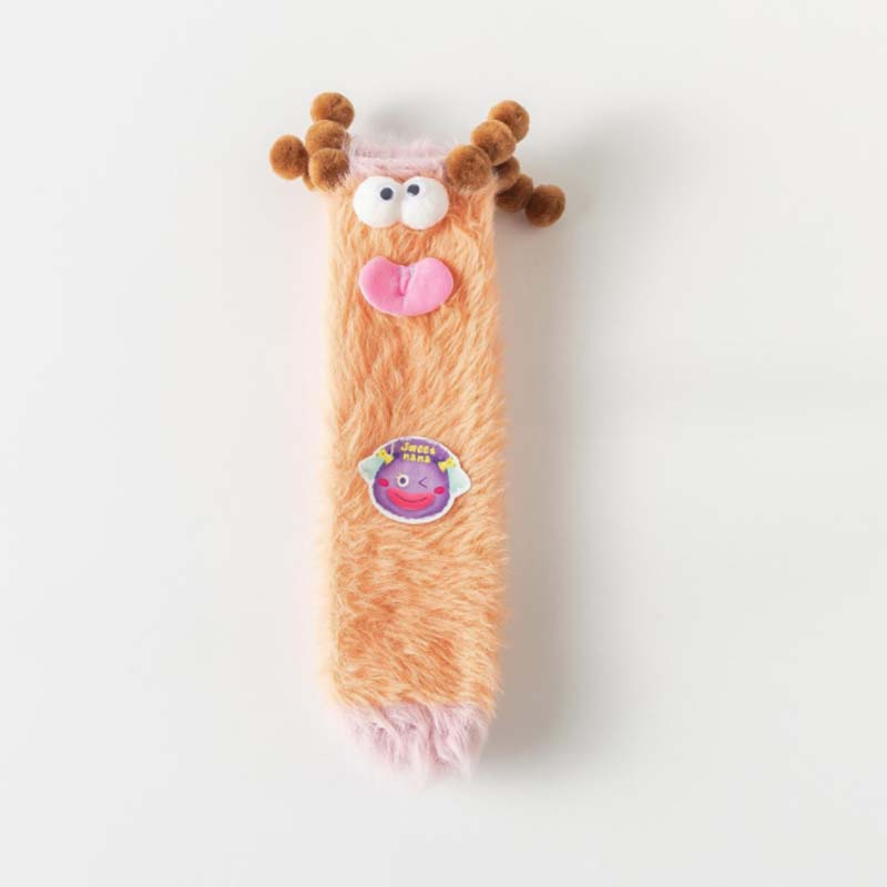 Gemütliche und lustige Plüschsocken