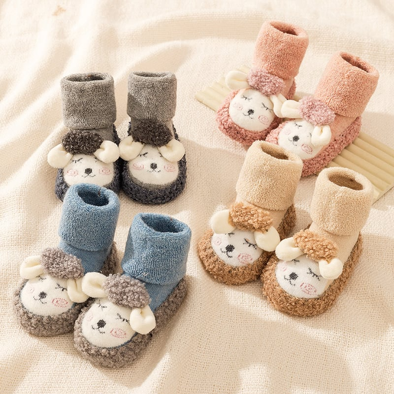 Gemütliche Babyschuhe aus Baumwolle | Weiche Wärme für kleine Füße