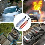 2-in-1 Notfallwerkzeug für die Flucht aus dem Auto