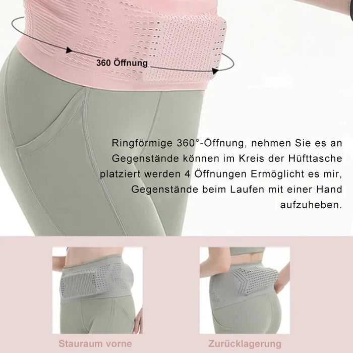 Verborgene Hüfttasche | Bequemlichkeit und Komfort für unterwegs