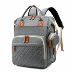 2-in-1 Wickelrucksack für Babys mit integriertem Wickelbett