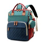Multifunktionaler Wickelrucksack mit integriertem Wickeltisch