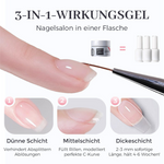 All-in-One Nagel Grundierungsgel | Ideal für Anfänger und Profis