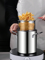Edelstahl-Fritteuse für gesunde, knusprige Gerichte