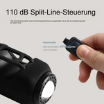 Elektronische Fahrradklingel | Sicher, Hell, Auffällig