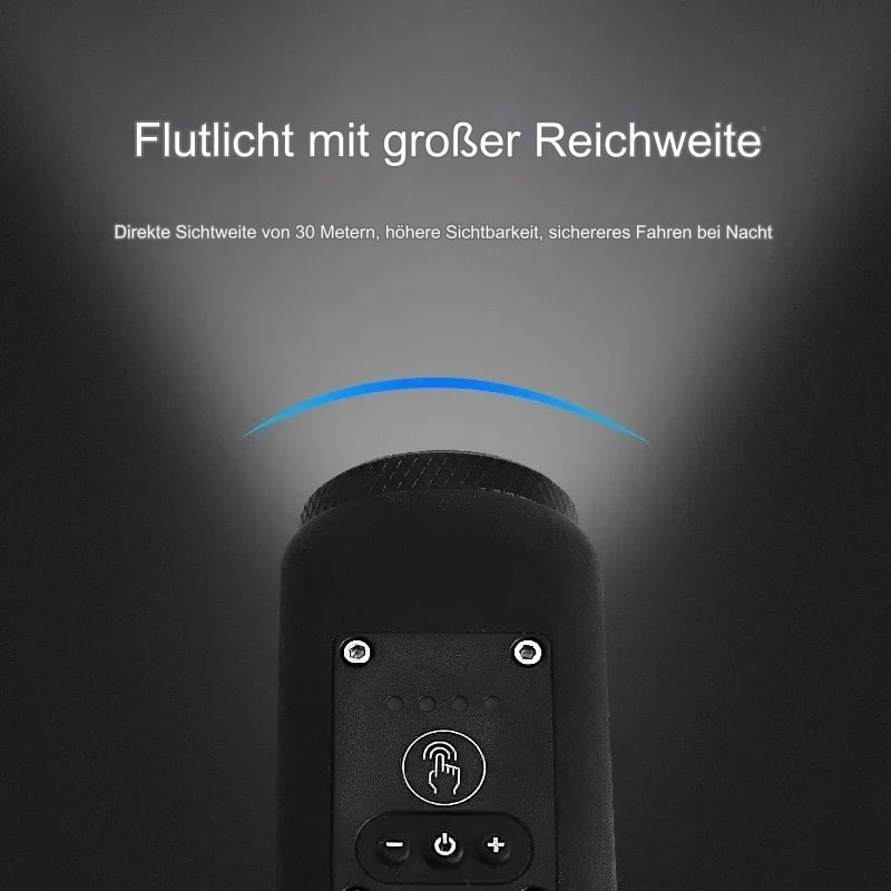 Elektronische Fahrradklingel | Sicher, Hell, Auffällig