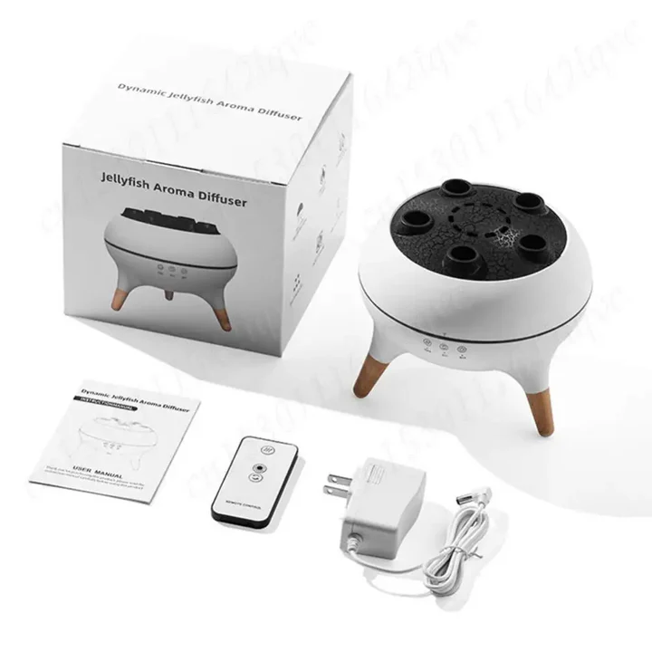 Dynamischer Luftbefeuchter mit Quallen-Design und Aromaöl-Diffusor