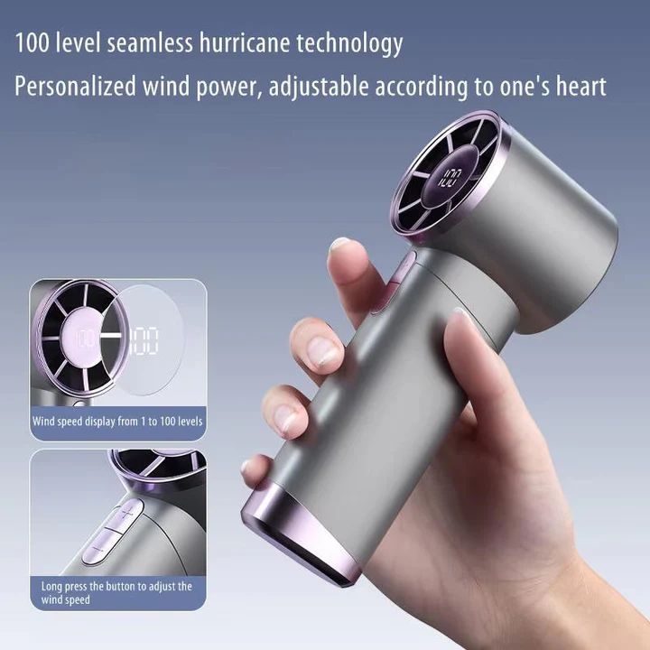 Tragbarer Handventilator – Kompakte, tragbare Ausführung