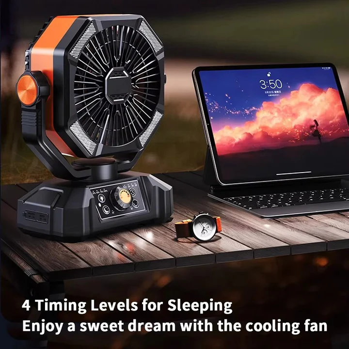 Tragbarer Camping-Kühlventilator