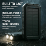Energize | 30.000mAh Solar-Ladegerät für den Außenbereich