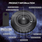 Galaxie-Projektor mit Planetariumseffekten