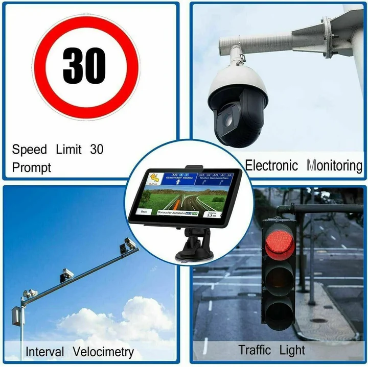 7 Zoll GPS Navigationssystem