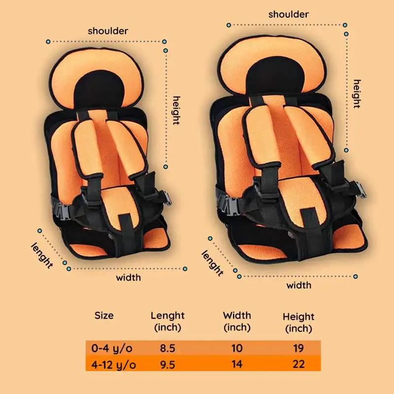 Sicherheitskissen für Kinder im Auto – Komfort und Schutz