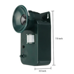 Wetterfester Ultrasonic Tiervertreiber mit Bewegungssensor