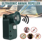 Ultraschall-Tierabwehrgerät für den Außenbereich mit Bewegungssensor
