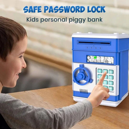 Intelligente Sparkasse für Kinder mit Sicherheitscode