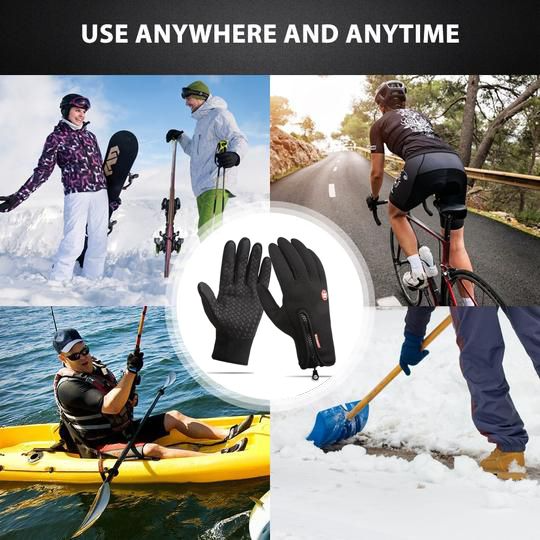 Wärmende Touchscreen-Handschuhe für den Winter