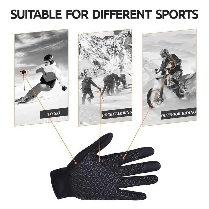 Wärmende Touchscreen-Handschuhe für den Winter