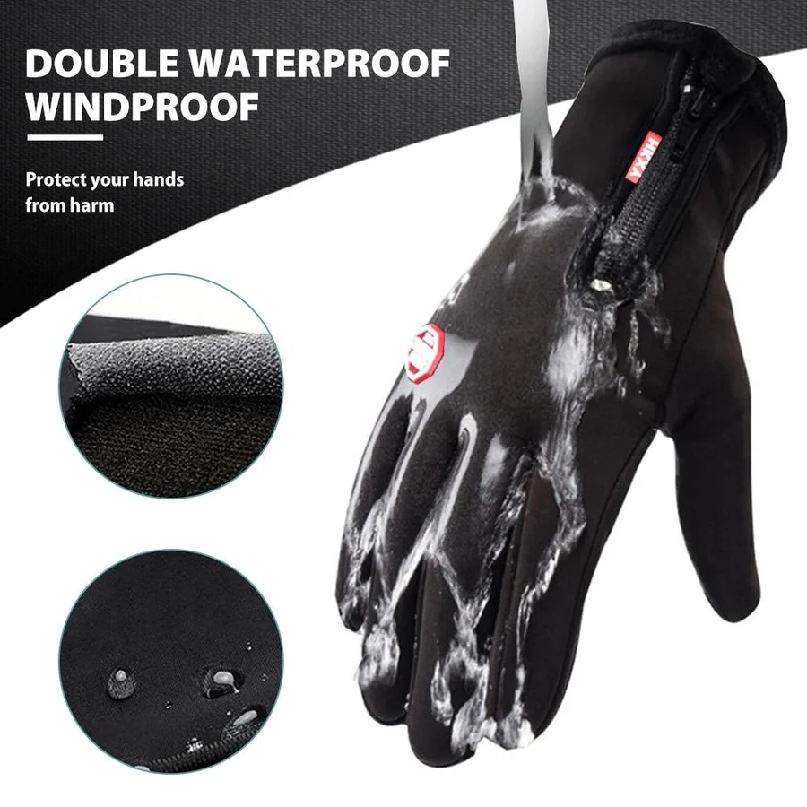 Wärmende Touchscreen-Handschuhe für den Winter