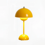 Stilvolle Pilzlampe mit USB-Ladefunktion