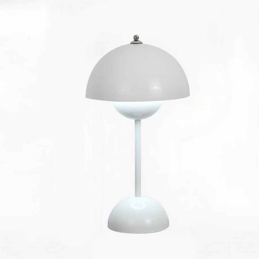 Stilvolle Pilzlampe mit USB-Ladefunktion