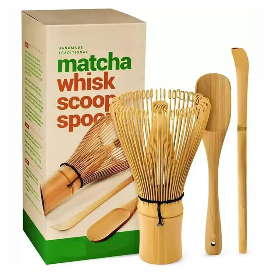 Vollständiges Set für die Zubereitung von Matcha-Tee