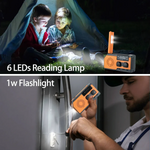Sonnenschein | Solar-Handkurbel Notfallradio mit Powerbank