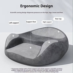 ZenComfort | Ergonomisches Meditationskissen mit Memory-Schaum
