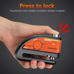 Diebstahlsichere Motorradbremsenalarm mit 120dB Sirene