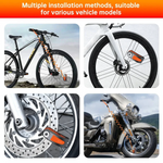 Diebstahlsichere Motorradbremsenalarm mit 120dB Sirene