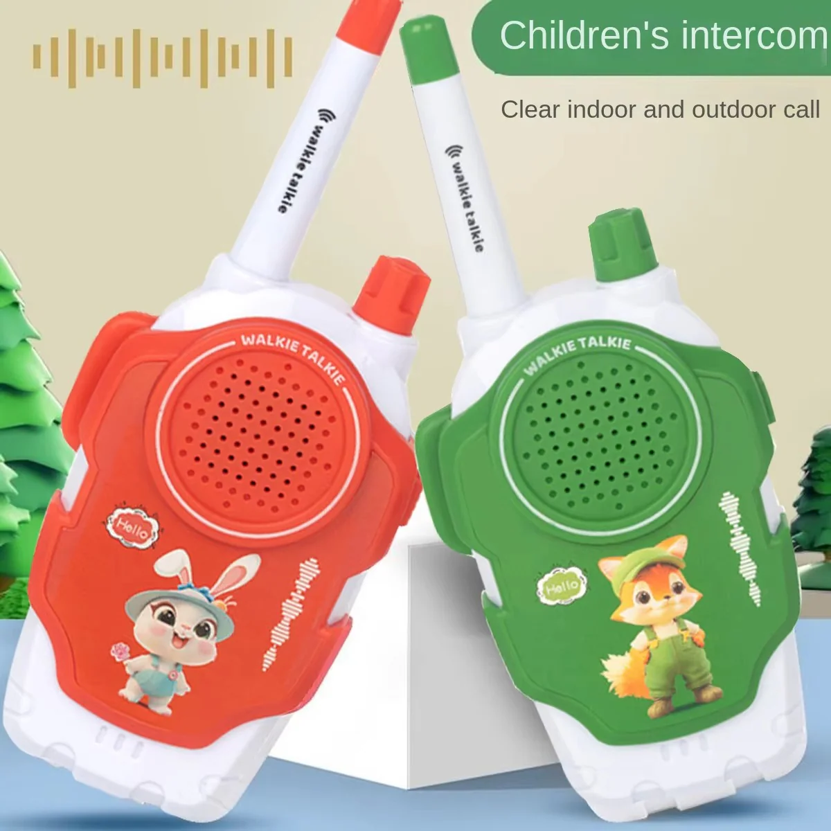 Abenteuer-Funkgeräte für Kinder – Ideal für Outdoor-Spaß, 2er Set