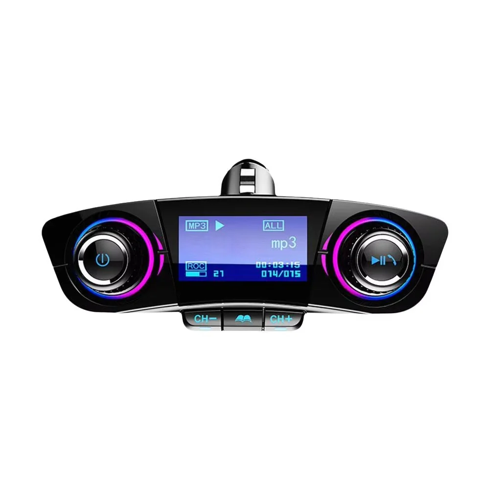 Drahtloser Auto FM-Transmitter mit USB-Ladegerät