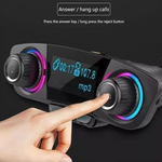 Drahtloser Auto FM-Transmitter mit USB-Ladegerät